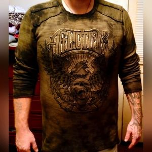 New Affliction Live Fast Live Free Reversible